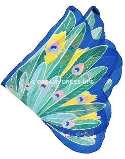 Blue Peacock Fantasy Wings