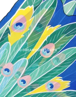 Blue Peacock Fantasy Wings