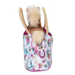 Boho Horseshoe Sassy Sak With Horse