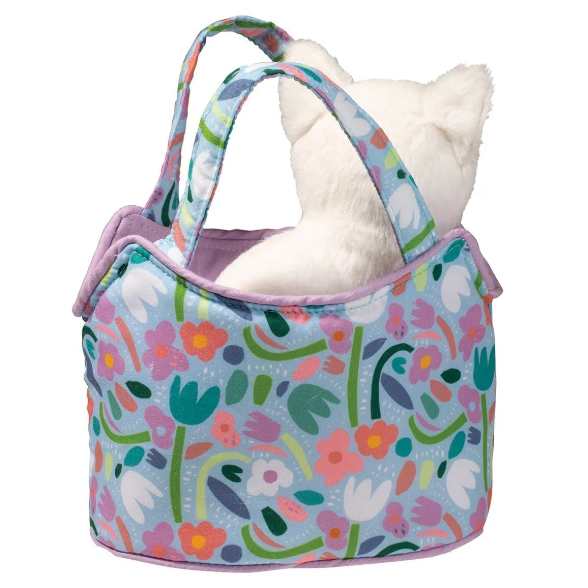 My Little Garden Sassy Sak With White Cat