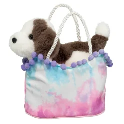 Ombre Clouds Sassy Sak With Dog