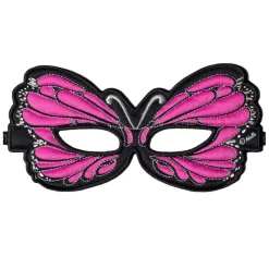 Pink Monarch Butterfly Fantasy Mask