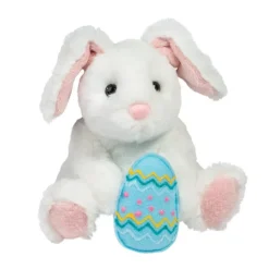 Rosie White Bunny With Easter Egg