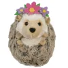 Spunky Hedgehog With Flower Headband